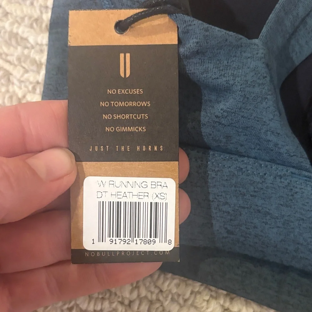 NOBULL Women's Dark blue Sports Bra - Picture 4 of 5